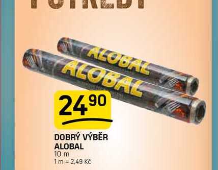 DOBRÝ VÝBĚR ALOBAL 10 m 