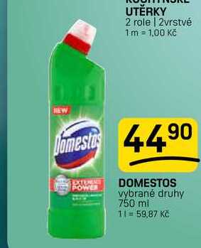 DOMESTOS vybrané druhy 750 ml 
