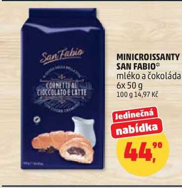 MINICROISSANTY SAN FABIO, 6x 50 g