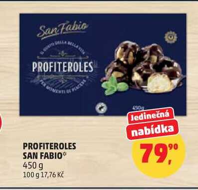 PROFITEROLES SAN FABIO, 450 g 