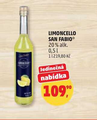 LIMONCELLO SAN FABIO, 0,5 l