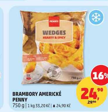 BRAMBORY AMERICKÉ PENNY, 750 g