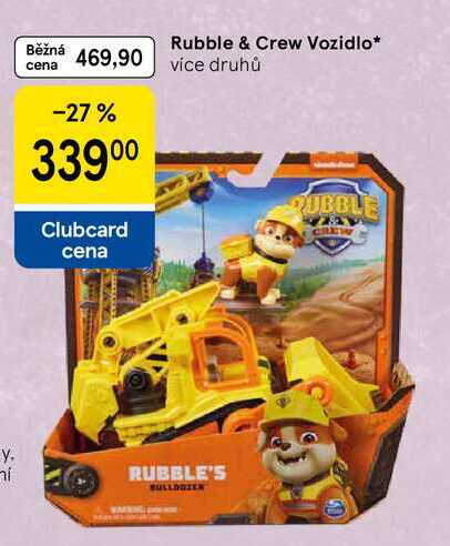 Rubble & Crew Vozidlo, více druhů 