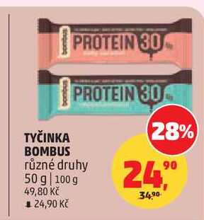 TYČINKA BOMBUS, 50 g 