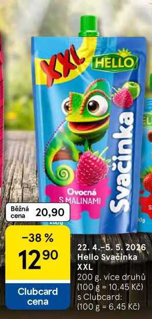 Hello Svačinka XXL, 200 g 