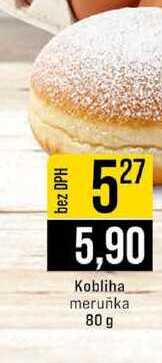 Kobliha meruňka 80 g 