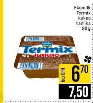 Ekomilk Termix kakao vanilka 90 g 