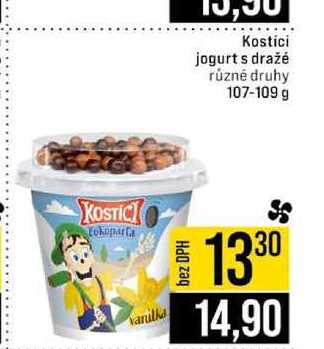Kostici jogurt s dražé různé druhy 107-109 g