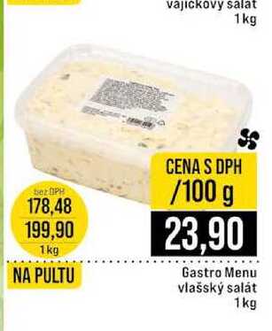 Gastro Menu vlašský salát 100g 