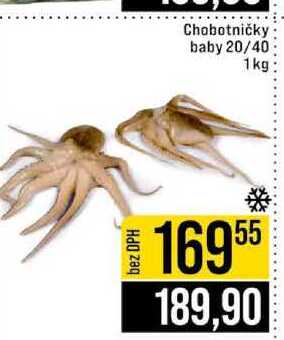 Chobotničky baby 20/40 1 kg
