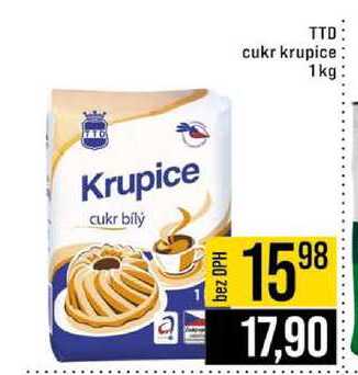 TTD cukr krupice 1 kg