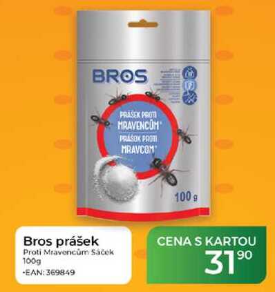 Bros prášek Proti Mravencům Sáček 100g  