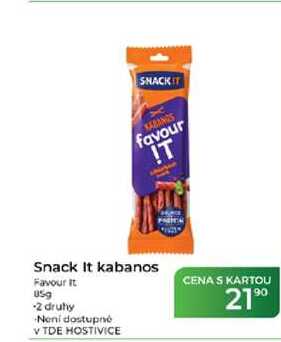 Snack It kabanos Favourit 89 g