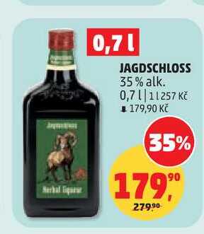JAGDSCHLOSS, 0,7 l