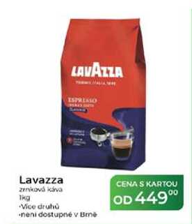 Lavazza zrnková káva 1 kg 
