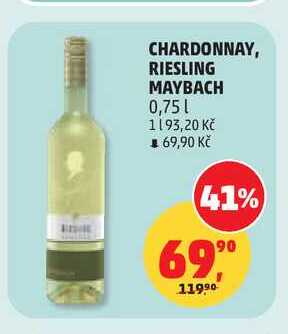 CHARDONNAY, 0,75 l