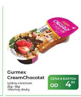 Gurmex CreamChocotat tyčinky s kremem 25g-55g  