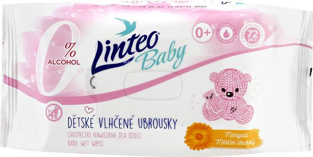 LINTEO Dětské vlhčené ubrousky Kaufland