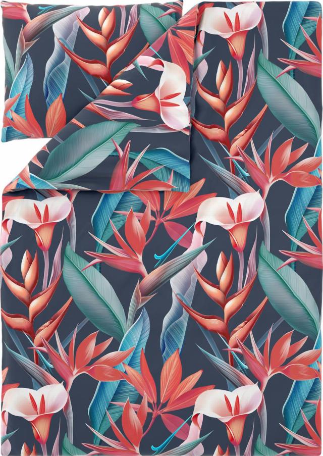 LIVARNO Ložní povlečení rozměry: 140x200cm,70x90cm