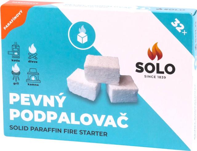 SOLO Pevný podpalovač parafínový