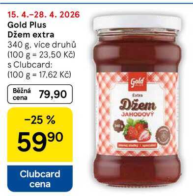 Gold Plus Džem extra, 340 g 