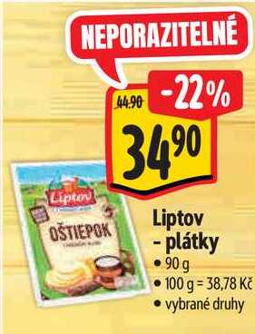 Liptov - plátky, 90 g 