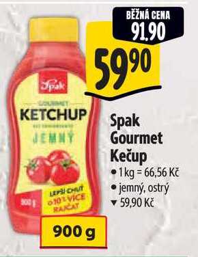 Spak Gourmet Kečup, 1 kg 