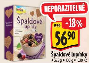 Špaldové lupínky, 375 g