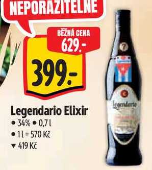 Legendario Elixir, 0,71 