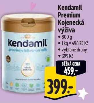 Kendamil Premium Kojenecká výživa, 800 g 