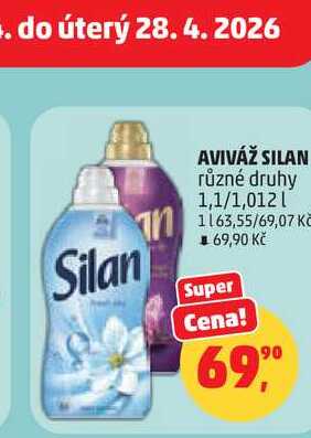 AVIVÁŽ SILAN, 1,1 l