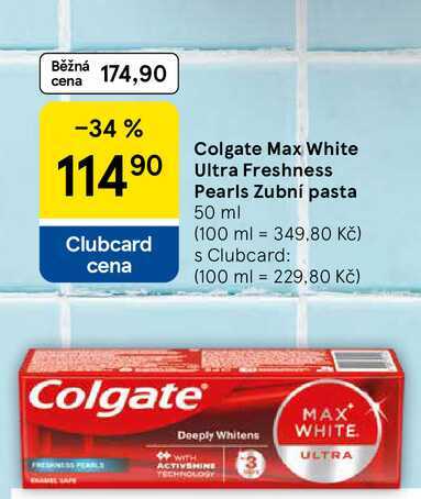 Colgate Max White Ultra Freshness Pearls Zubní pasta, 50 ml  