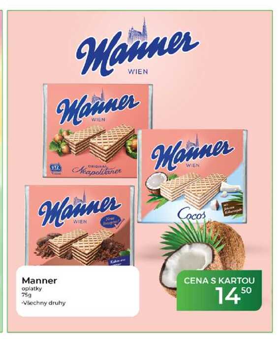 Manner oplatky 75g