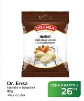 Dr. Ensa Mandle v čokoládě 80g 