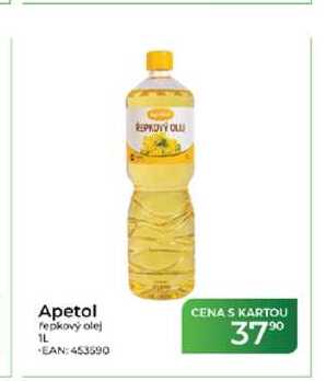 Apetol repkový olej 1L  