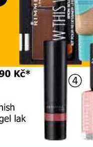 RIMMEL Lasting Finish Matte rtěnka 