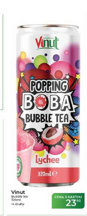 Vinut Bubble tea 320ml 