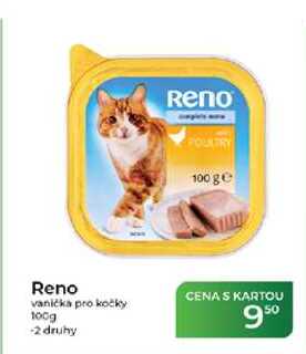 Reno vanička pro kočky 100g 