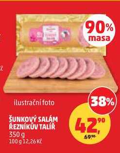 ŠUNKOVÝ SALÁM ŘEZNÍKŮV TALÍŘ, 350 g