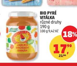 BIO PYRÉ VITÁLKA, 190 g Penny Market