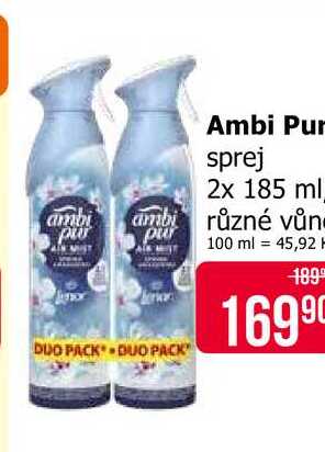 Ambi Pur sprej 2x 185 ml 