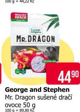 George and Stephen Mr. Dragon sušené dračí ovoce 50 g 