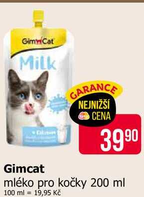 Gimcat mléko pro kočky 200 ml