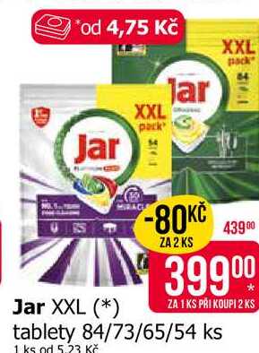 Jar XXL tablety 84/73/65/54 ks Teta drogerie