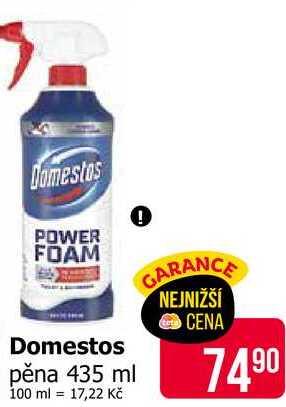 Domestos pěna 435 ml Teta drogerie