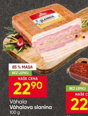 Váhala Váhalova slanina 100 g