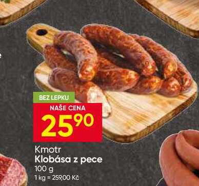 Kmotr Klobása z pece 100 g 