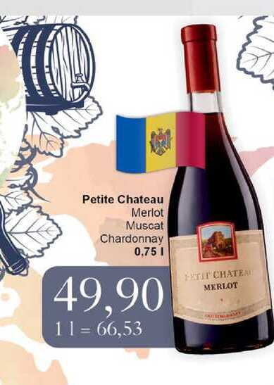 Petite Chateau Merlot Muscat Chardonnay 0,75l