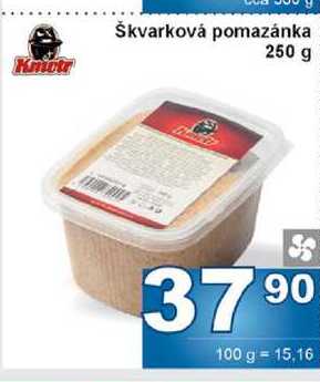 Škvarková pomazánka 250 g 