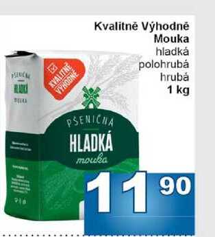 Kvalitně Výhodně Mouka 1kg